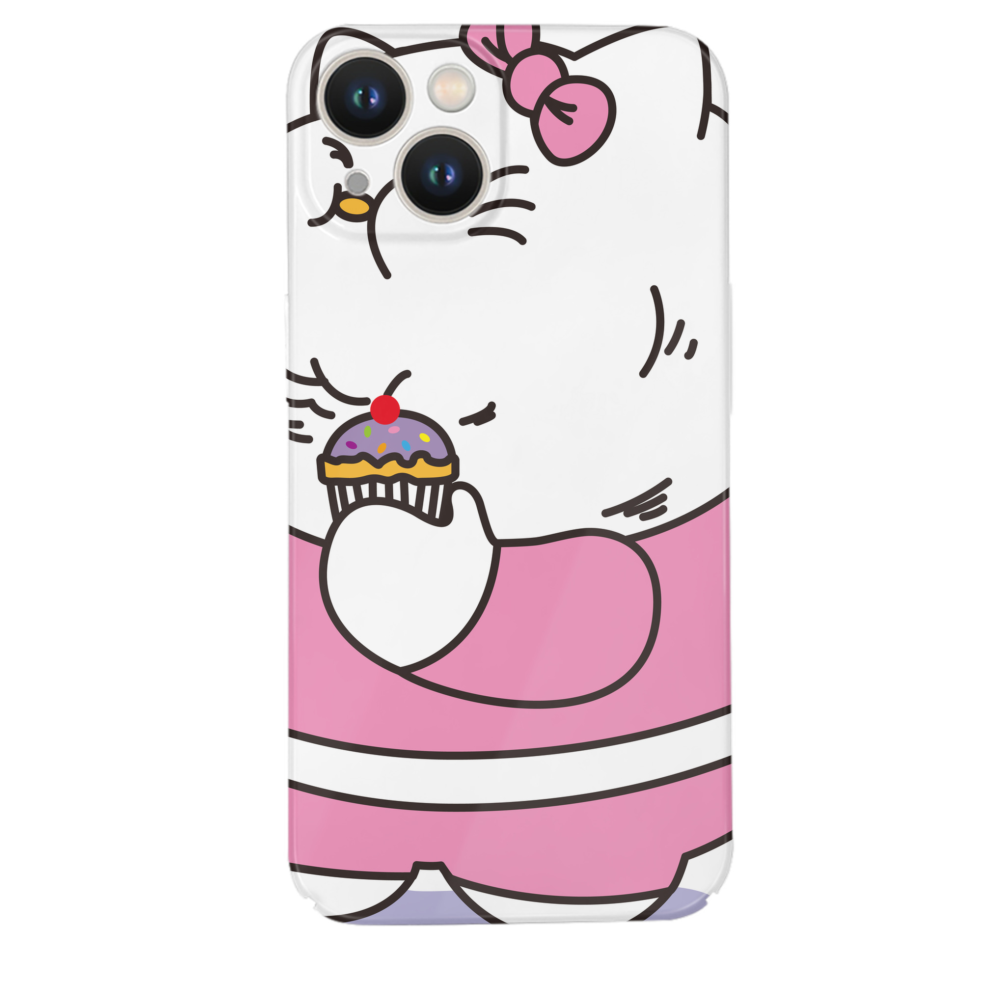 （画像用） Hello Kitty ハローキティ 【iPhone 14シリーズ対応】ハードケース